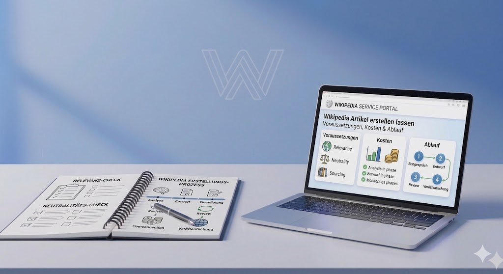 Wikipedia Artikel für Unternehmen erstellen lassen: Vorteile, Risiken & Beispiele